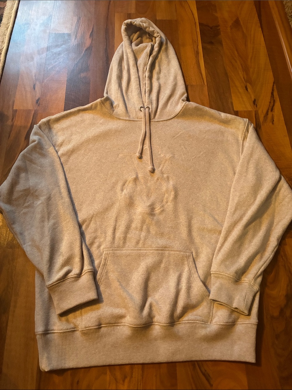Victoria's Secret Cream Cozy Hooded Sweatshirt